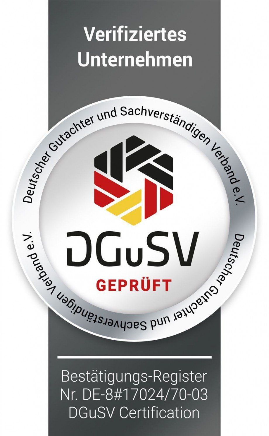 Siegel_DGuSV_Firmen Einfamilienhaus Bad Salzuflen